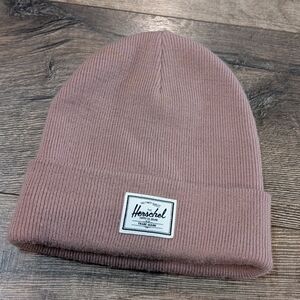 Herschel Supply Co. Kids 3+ Years Girls Elmer Knit Beanie Rose Ash Pink